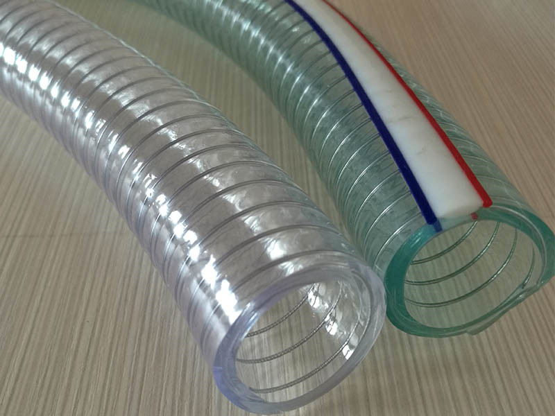 PVC螺旋钢丝增强软管